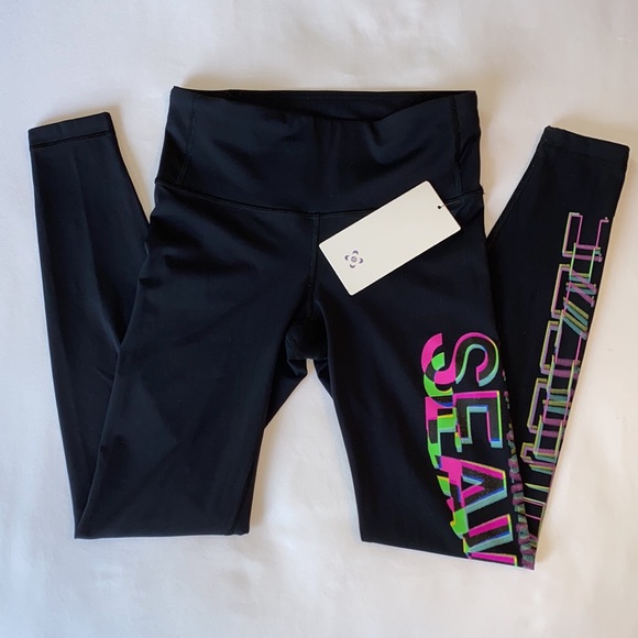 lululemon Seawheeze Speed Wunder MR Tight 28” Black Size 6 NWT - Picture 7 of 12